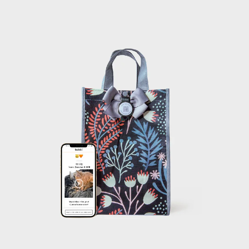 Large - capacity plastic shopping and gift bags with reinforced handles for bulk purchasesInspire | Medium | Reusable Gift Bag + QR Greeting Card Large - capacity plastic shopping and gift bags with reinforced handles for bulk purchasesInspire | Medium | Reusable Gift Bag + QR Greeting Card