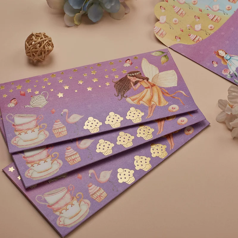 Miniature shopping and gift bags made of satin for small trinkets and jewelryThe Dreamy Fairy - Money Envelope Miniature shopping and gift bags made of satin for small trinkets and jewelryThe Dreamy Fairy - Money Envelope