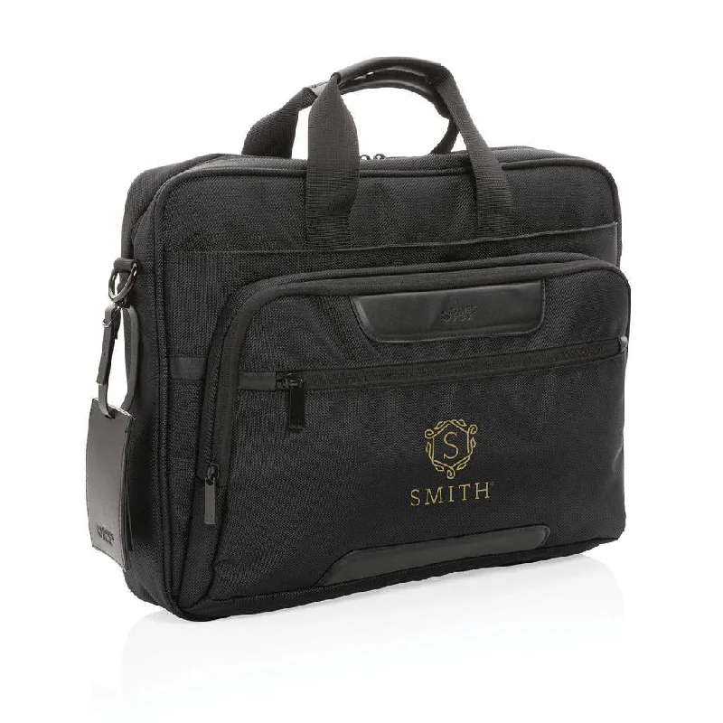 Laptop bag with a built-in USB charging port for on-the-go powerLaptop bag with a built-in USB charging port for on-the-go powerAWARE™ RPET Voyager 15.6inch laptop bag Laptop bag with a built-in USB charging port for on-the-go powerLaptop bag with a built-in USB charging port for on-the-go powerAWARE™ RPET Voyager 15.6inch laptop bag