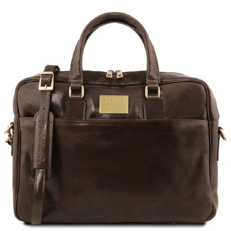 Designer laptop bag with a unique pattern or color for fashion-conscious individualsDesigner laptop bag with a unique pattern or color for fashion-conscious individualsUrbino Leather Business Laptop Bag