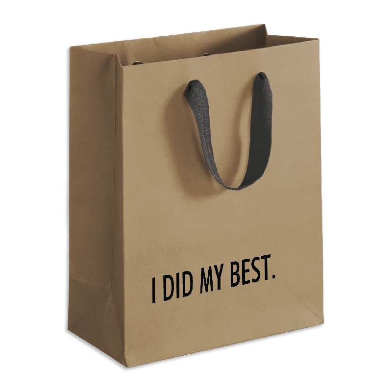 Retro - inspired shopping and gift bags with a bold color palette for nostalgiaDid My Best Gift Bag Retro - inspired shopping and gift bags with a bold color palette for nostalgiaDid My Best Gift Bag
