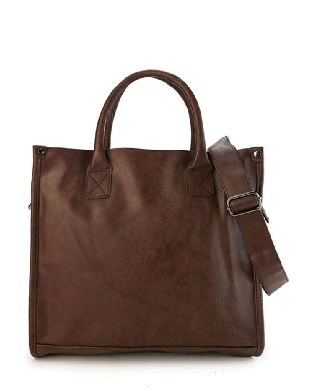 Canvas laptop bag with a detachable shoulder strap for versatilityCanvas laptop bag with a detachable shoulder strap for versatilityDistressed Leather Commuter Tote Bag - Dark Brown Canvas laptop bag with a detachable shoulder strap for versatilityCanvas laptop bag with a detachable shoulder strap for versatilityDistressed Leather Commuter Tote Bag - Dark Brown