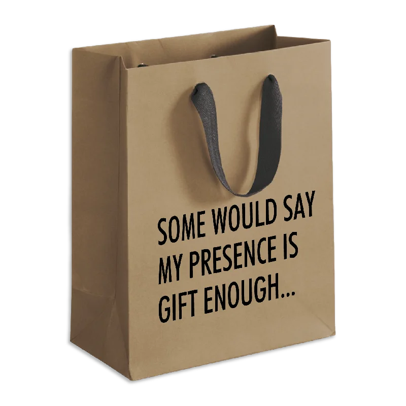 Reusable canvas shopping and gift bags with custom - printed logos for corporate giftsMy Presence Gift Bag Reusable canvas shopping and gift bags with custom - printed logos for corporate giftsMy Presence Gift Bag
