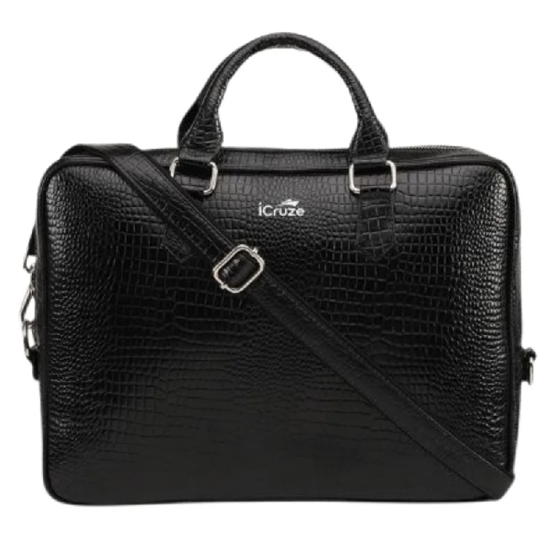 Laptop bag with a separate compartment for tablets and accessoriesLaptop bag with a separate compartment for tablets and accessoriesiCruze Delite Leather Bag Black Laptop bag with a separate compartment for tablets and accessoriesLaptop bag with a separate compartment for tablets and accessoriesiCruze Delite Leather Bag Black
