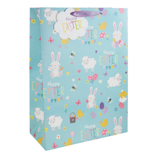 Miniature shopping and gift bags made of satin for small trinkets and jewelryEx-Large Gift Bag - Easter Characters Miniature shopping and gift bags made of satin for small trinkets and jewelryEx-Large Gift Bag - Easter Characters