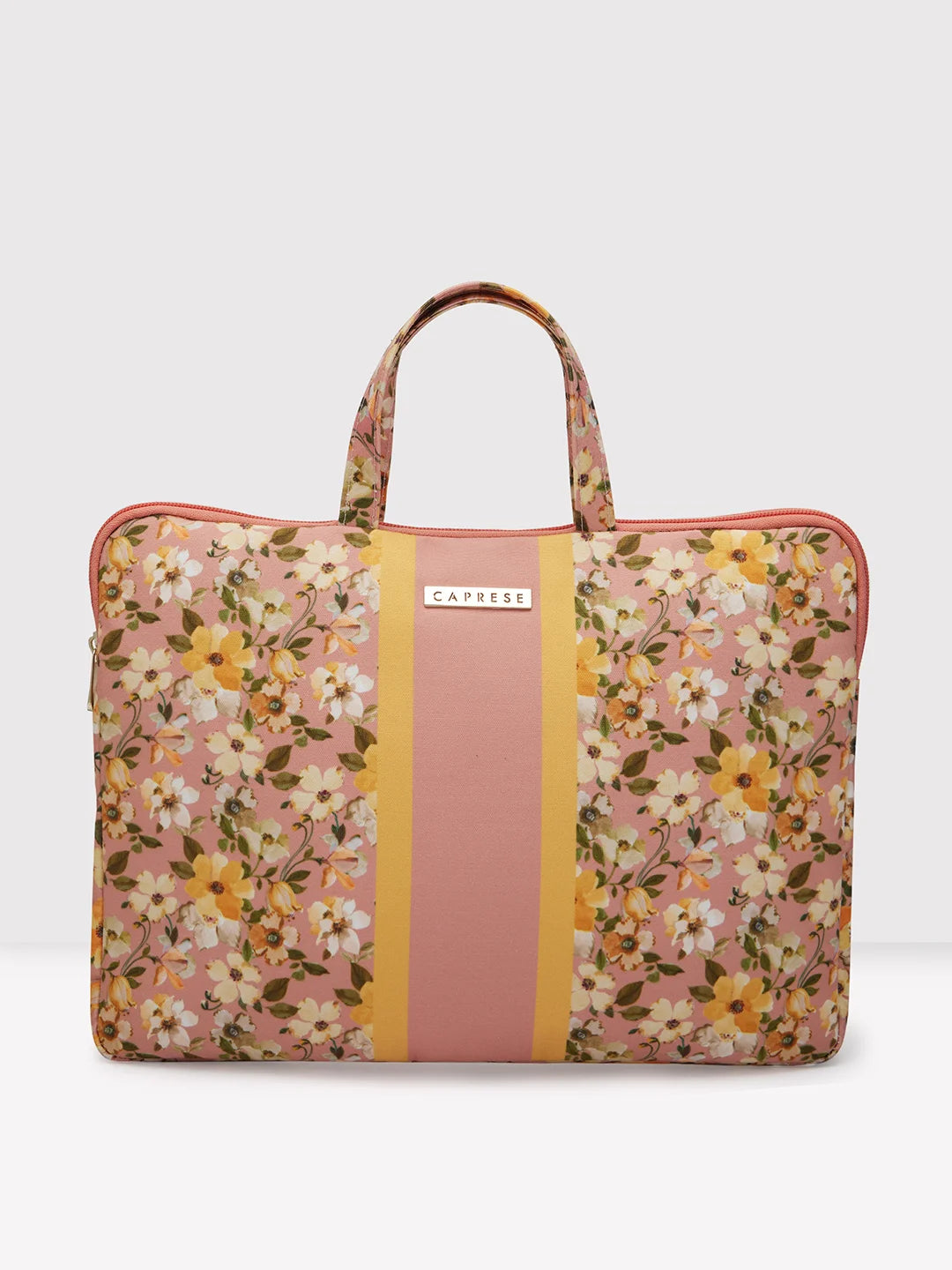 Designer laptop bag with a unique pattern or color for fashion-conscious individualsDesigner laptop bag with a unique pattern or color for fashion-conscious individualsCaprese Orchid Laptop Sleeve Large Yellow