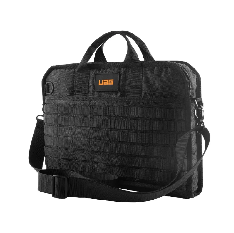 Soft-sided laptop bag with a magnetic closure for easy accessSoft-sided laptop bag with a magnetic closure for easy accessUAG 13"/14” Slim Tactical Brief - Small - Black Soft-sided laptop bag with a magnetic closure for easy accessSoft-sided laptop bag with a magnetic closure for easy accessUAG 13"/14” Slim Tactical Brief - Small - Black
