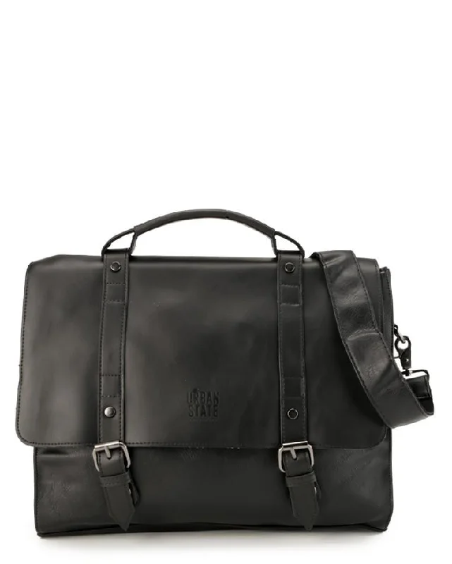 Military-style laptop bag with MOLLE webbing for attaching extra gearMilitary-style laptop bag with MOLLE webbing for attaching extra gearDistressed Leather Compact Office Bag - Black Military-style laptop bag with MOLLE webbing for attaching extra gearMilitary-style laptop bag with MOLLE webbing for attaching extra gearDistressed Leather Compact Office Bag - Black