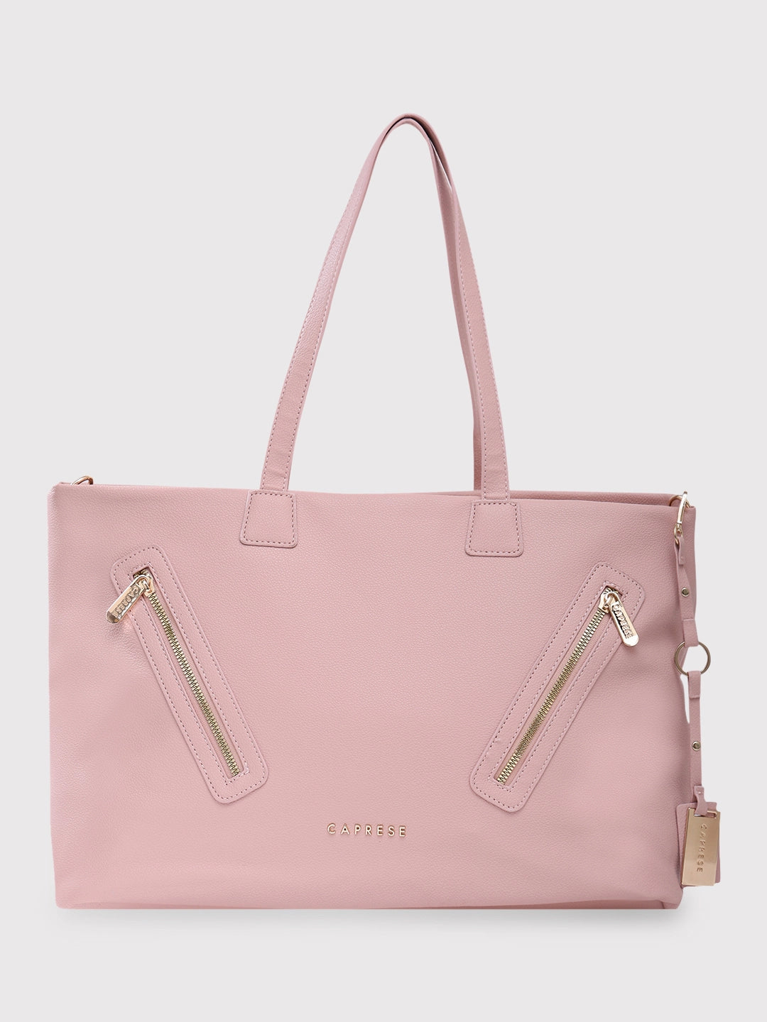 Lightweight nylon laptop bag with a 17-inch padded sleeve for daily commutersLightweight nylon laptop bag with a 17-inch padded sleeve for daily commutersCaprese Lilith Laptop Tote Large Blush Lightweight nylon laptop bag with a 17-inch padded sleeve for daily commutersLightweight nylon laptop bag with a 17-inch padded sleeve for daily commutersCaprese Lilith Laptop Tote Large Blush