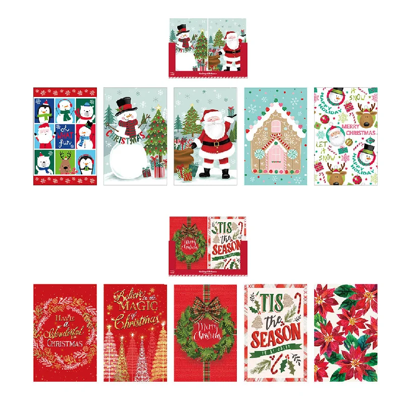 Floral - printed shopping and gift bags with a drawstring top for a feminine look5Pk Medium Christmas Whimsical Foldable Gift Box, 14.75" X 9.5" X 2", 2 Assortments Floral - printed shopping and gift bags with a drawstring top for a feminine look5Pk Medium Christmas Whimsical Foldable Gift Box, 14.75" X 9.5" X 2", 2 Assortments
