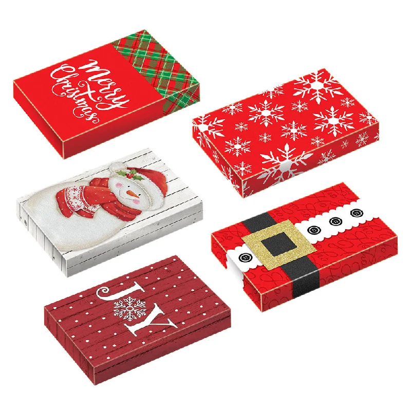 Monogrammed shopping and gift bags with personalized initials for a unique touch5Pk Medium Christmas Whimsical Foldable Gift Box, 14.75" X 9.5" X 2", 4 Designs Monogrammed shopping and gift bags with personalized initials for a unique touch5Pk Medium Christmas Whimsical Foldable Gift Box, 14.75" X 9.5" X 2", 4 Designs