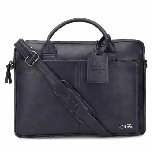 Soft-sided laptop bag with a magnetic closure for easy accessSoft-sided laptop bag with a magnetic closure for easy accessiCruze Elite Slim 15 inch Messenger Bag Blue Soft-sided laptop bag with a magnetic closure for easy accessSoft-sided laptop bag with a magnetic closure for easy accessiCruze Elite Slim 15 inch Messenger Bag Blue