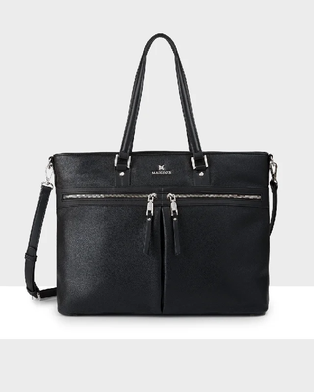 Expandable laptop bag to accommodate additional itemsExpandable laptop bag to accommodate additional itemsTrish Laptop Tote Work Bag With Crossbody Strap Expandable laptop bag to accommodate additional itemsExpandable laptop bag to accommodate additional itemsTrish Laptop Tote Work Bag With Crossbody Strap
