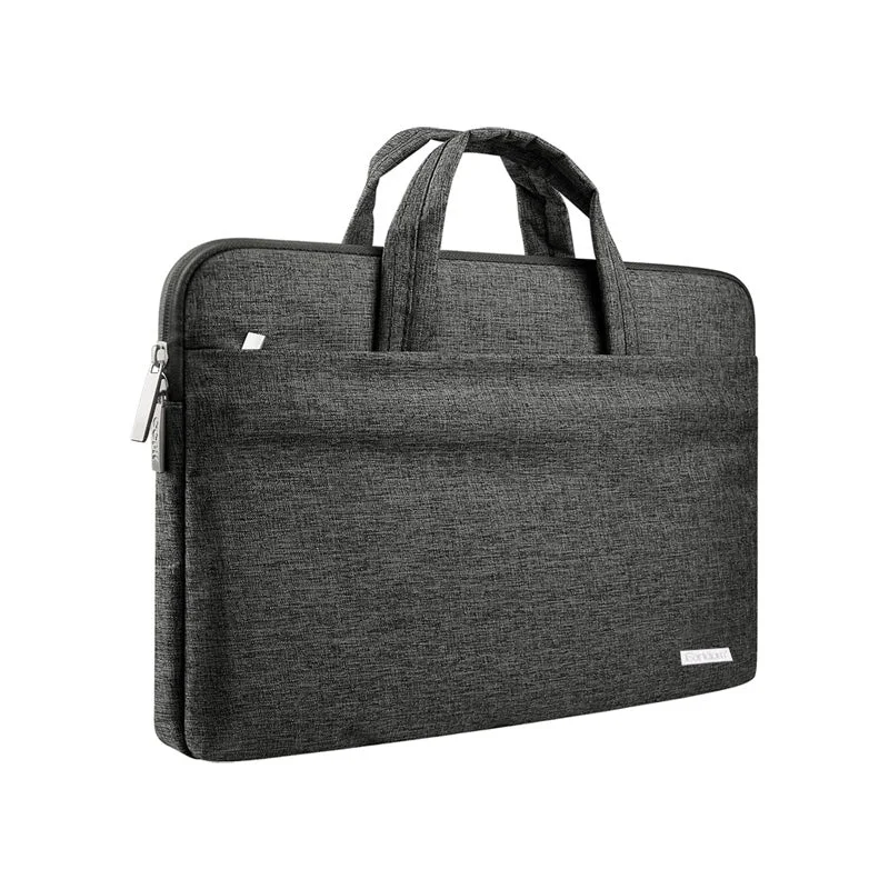 Expandable laptop bag to accommodate additional itemsExpandable laptop bag to accommodate additional itemsEarldom ET-LB04 Laptop Bag - 14-inch / Grey Expandable laptop bag to accommodate additional itemsExpandable laptop bag to accommodate additional itemsEarldom ET-LB04 Laptop Bag - 14-inch / Grey