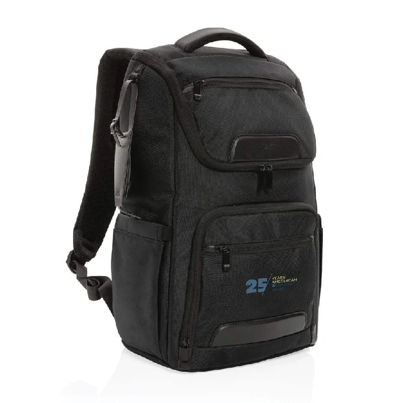 RFID-blocking laptop bag to protect sensitive dataRFID-blocking laptop bag to protect sensitive dataAWARE RPET Voyager 15.6 Laptop Backpack RFID-blocking laptop bag to protect sensitive dataRFID-blocking laptop bag to protect sensitive dataAWARE RPET Voyager 15.6 Laptop Backpack