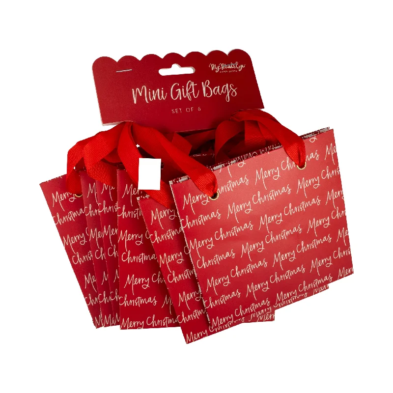 Hand - painted ceramic shopping and gift bags for artisanal giftsPLGBS105 - Script Gift Bag Set Hand - painted ceramic shopping and gift bags for artisanal giftsPLGBS105 - Script Gift Bag Set