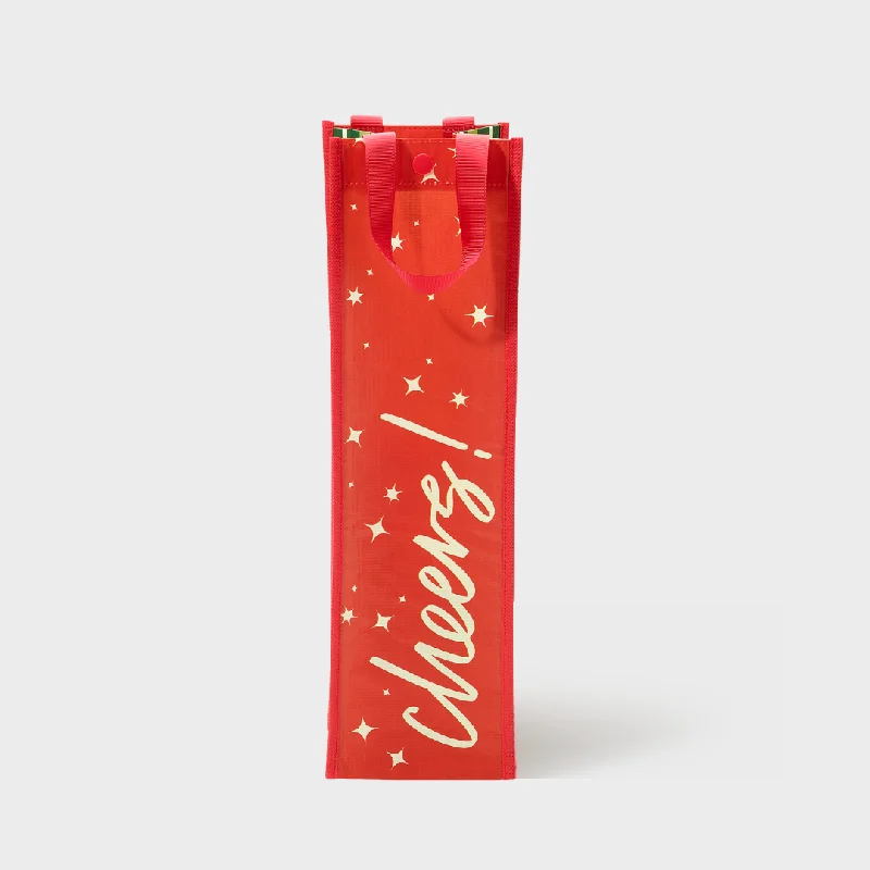 Cartoon - themed paper shopping and gift bags for kids' presentsRed Cheers | Wine | Reusable Gift Bag + QR Greeting Card Cartoon - themed paper shopping and gift bags for kids' presentsRed Cheers | Wine | Reusable Gift Bag + QR Greeting Card