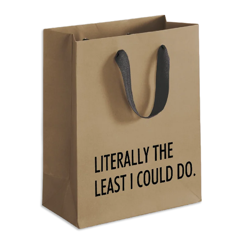 Floral - printed shopping and gift bags with a drawstring top for a feminine lookLiterally Least Gift Bag Floral - printed shopping and gift bags with a drawstring top for a feminine lookLiterally Least Gift Bag