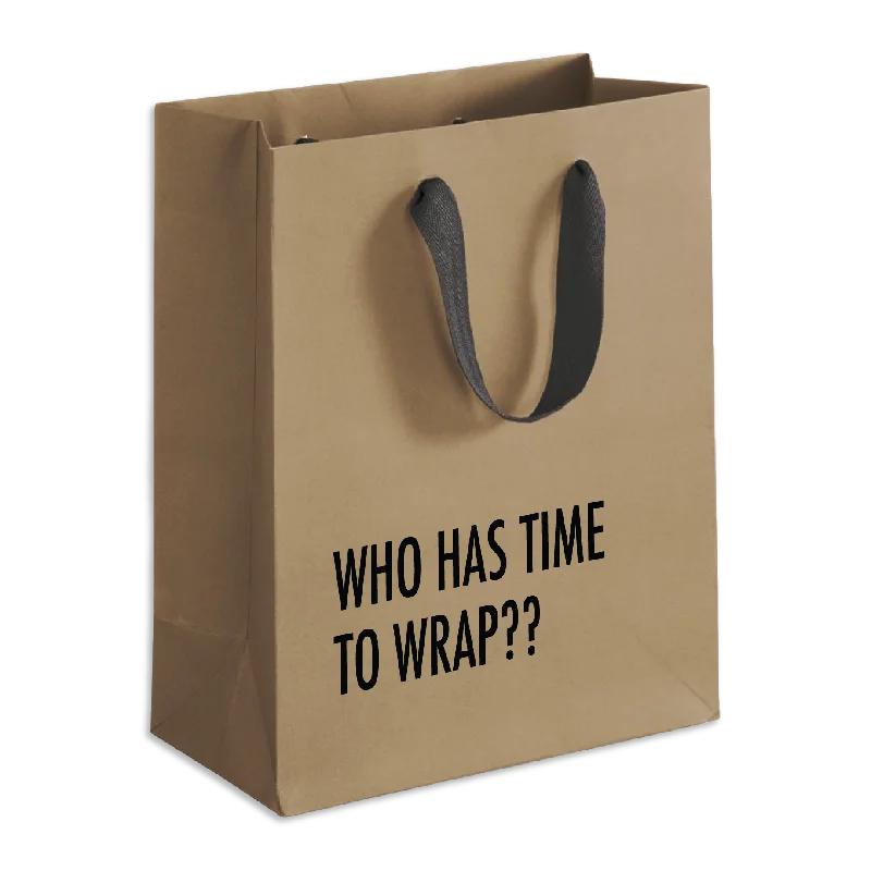 Hand - painted ceramic shopping and gift bags for artisanal giftsTime To Wrap Gift Bag Hand - painted ceramic shopping and gift bags for artisanal giftsTime To Wrap Gift Bag