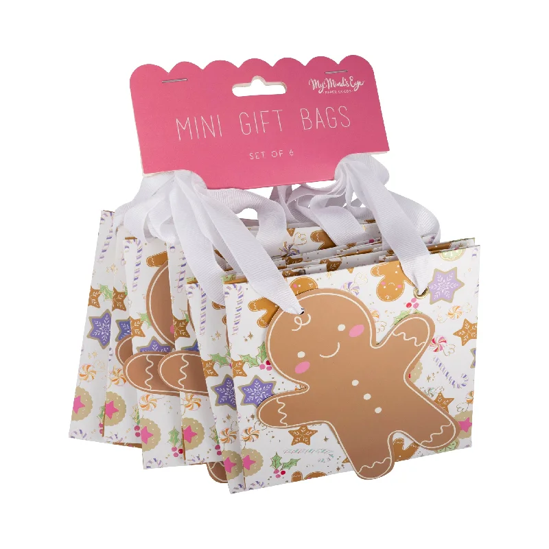 Metallic foil shopping and gift bags with holographic effects for festive occasionsPLGB449 - Scattered Cookie Gift Bag Set Metallic foil shopping and gift bags with holographic effects for festive occasionsPLGB449 - Scattered Cookie Gift Bag Set