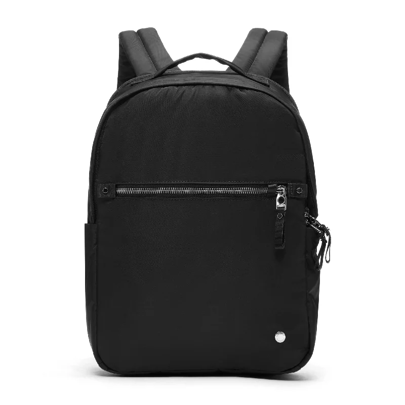 RFID-blocking laptop bag to protect sensitive dataRFID-blocking laptop bag to protect sensitive dataPacsafe W 10L backpack Black RFID-blocking laptop bag to protect sensitive dataRFID-blocking laptop bag to protect sensitive dataPacsafe W 10L backpack Black