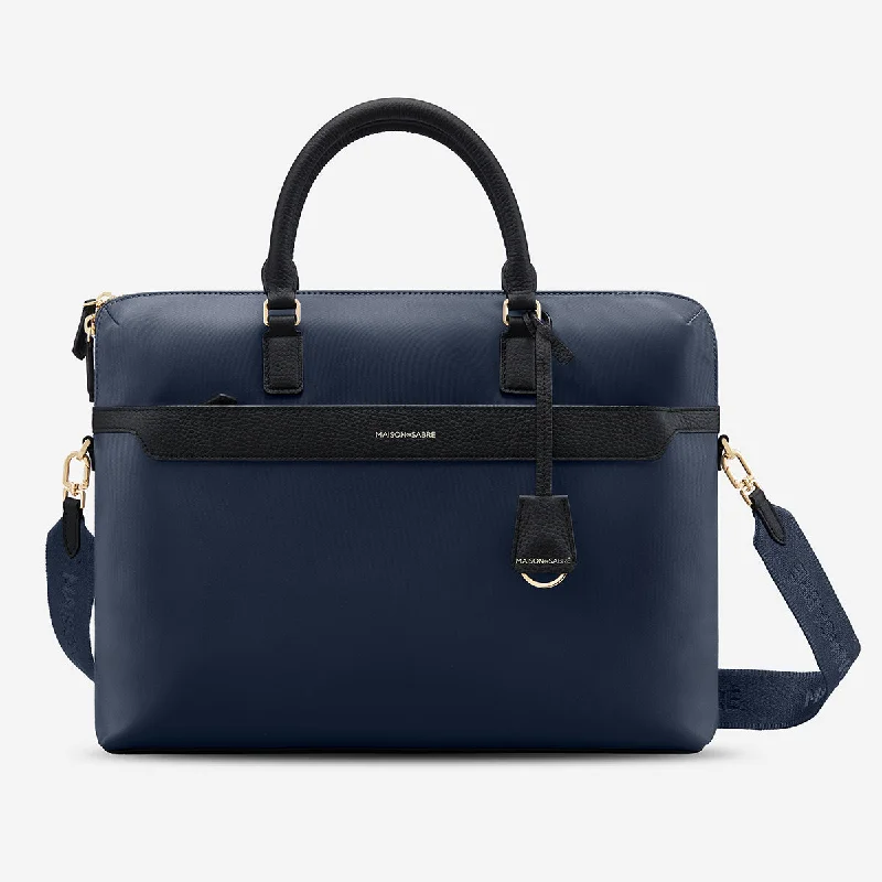 Laptop bag with a separate compartment for tablets and accessoriesLaptop bag with a separate compartment for tablets and accessoriesThe Resilon™ Nylon Laptop Bag - Sabré Blue Laptop bag with a separate compartment for tablets and accessoriesLaptop bag with a separate compartment for tablets and accessoriesThe Resilon™ Nylon Laptop Bag - Sabré Blue