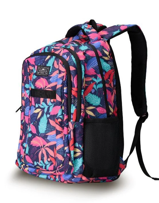 Compact laptop bag for 13-inch laptops for students and lightweight usersCompact laptop bag for 13-inch laptops for students and lightweight usersTosca - TCA936-L Small Backpack - Black/Tropical Compact laptop bag for 13-inch laptops for students and lightweight usersCompact laptop bag for 13-inch laptops for students and lightweight usersTosca - TCA936-L Small Backpack - Black/Tropical