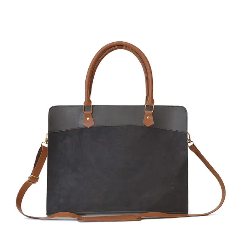 Leather laptop bag with hand-stitched details for a luxury touchLeather laptop bag with hand-stitched details for a luxury touchCRAZE SUEDE BLACK Leather laptop bag with hand-stitched details for a luxury touchLeather laptop bag with hand-stitched details for a luxury touchCRAZE SUEDE BLACK