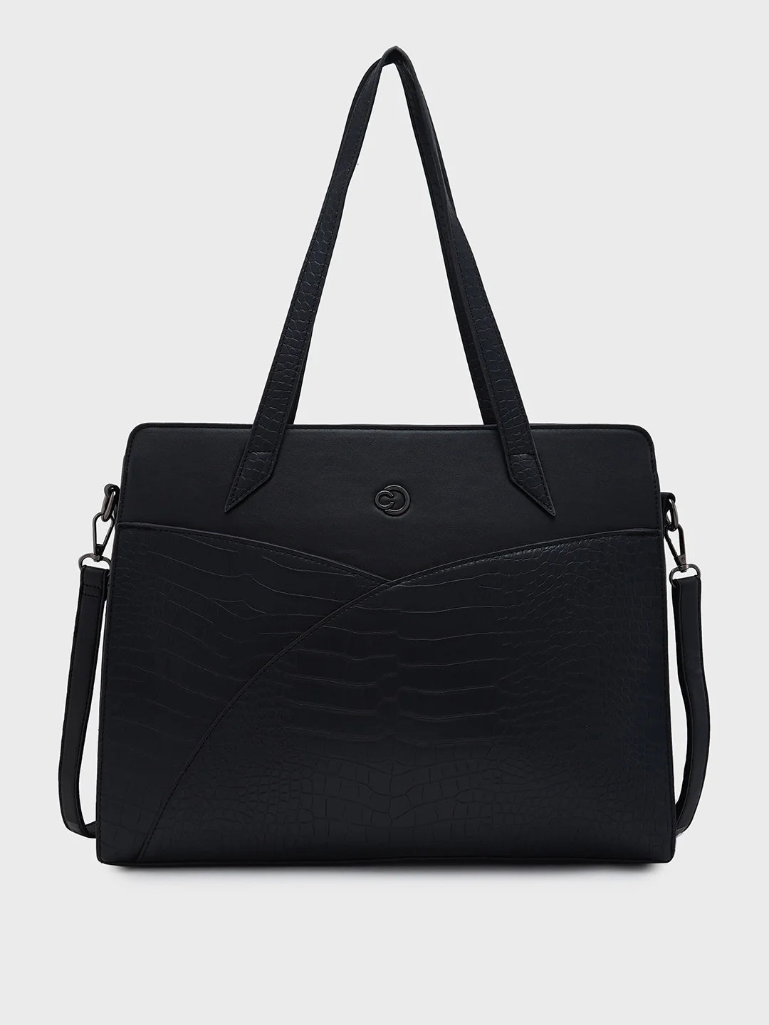 Expandable laptop bag to accommodate additional itemsExpandable laptop bag to accommodate additional itemsCabo Laptop Satchel Large Handbag Black Expandable laptop bag to accommodate additional itemsExpandable laptop bag to accommodate additional itemsCabo Laptop Satchel Large Handbag Black