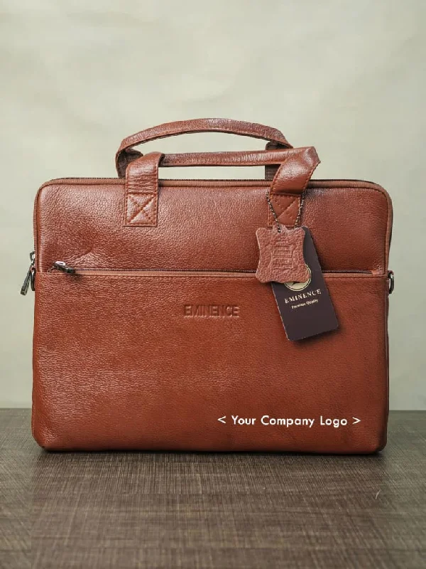 Expandable laptop bag to accommodate additional itemsExpandable laptop bag to accommodate additional itemsLaptop Bag in Leather with Sleck Pattern - Light Brown - BCG0015 Expandable laptop bag to accommodate additional itemsExpandable laptop bag to accommodate additional itemsLaptop Bag in Leather with Sleck Pattern - Light Brown - BCG0015
