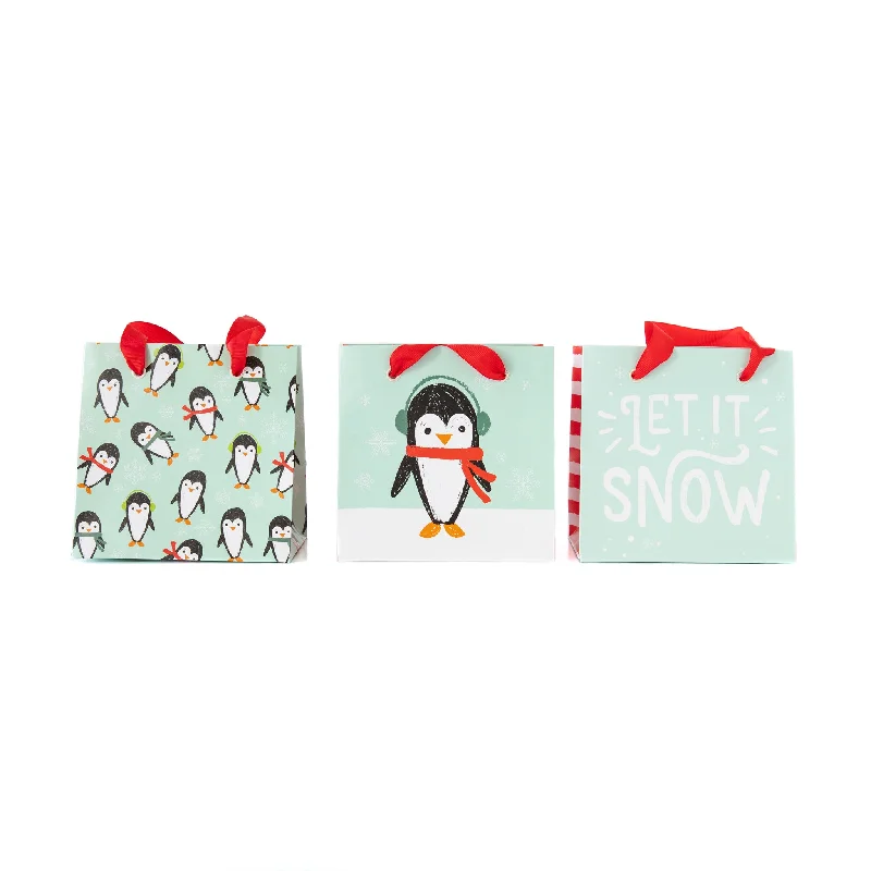 Retro - inspired shopping and gift bags with a bold color palette for nostalgiaPLGBS17 - Christmas Animals Gift Bag Set of 6 Retro - inspired shopping and gift bags with a bold color palette for nostalgiaPLGBS17 - Christmas Animals Gift Bag Set of 6