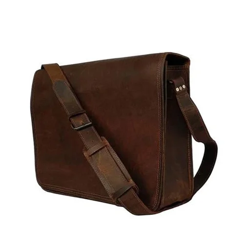 Black Canvas Laptop Messenger Bag for Professional Use Grain Leather Messenger Bag Black Canvas Laptop Messenger Bag for Professional Use Grain Leather Messenger Bag