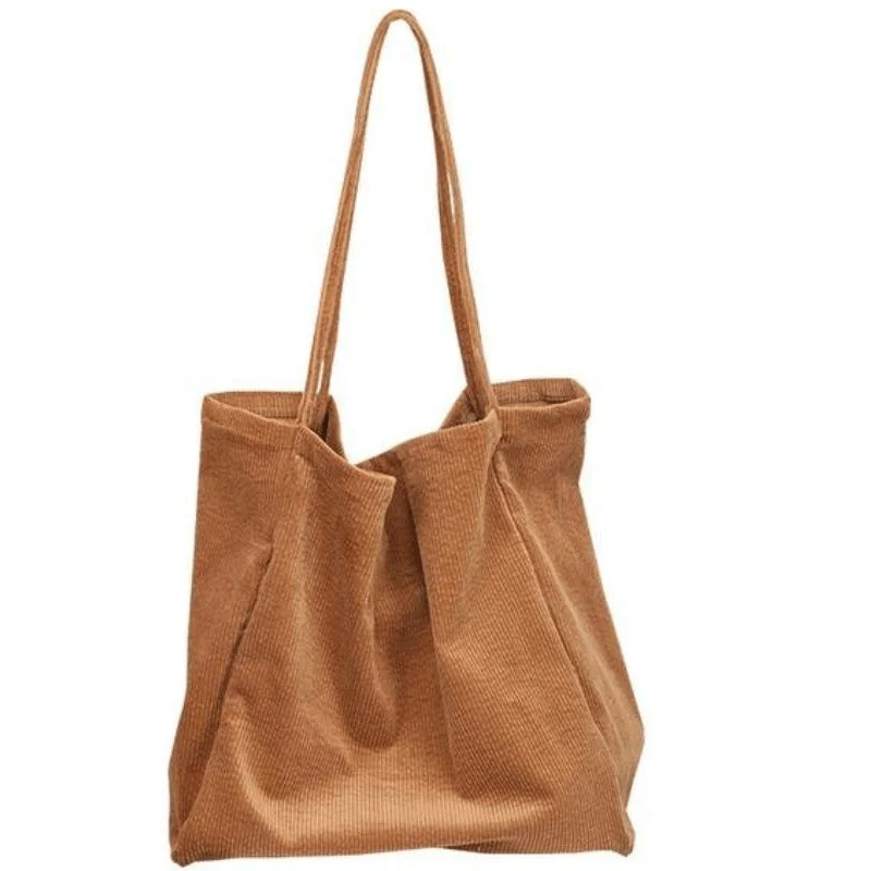 Small Canvas Crossbody Bag with Zipper Pocket for Travel Essentials Fashion Corduroy Shoulder Bag