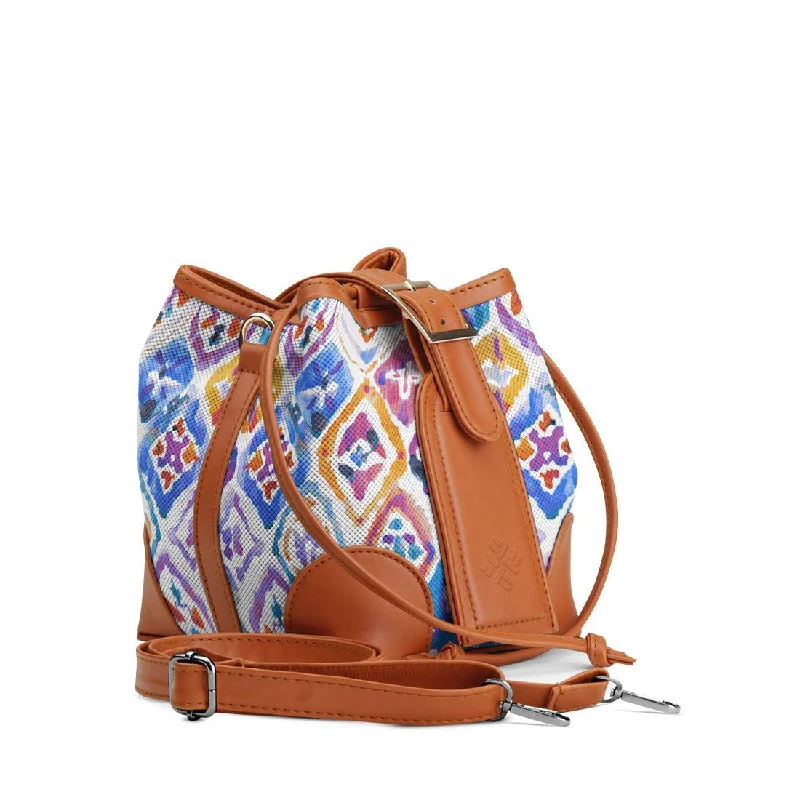 Bucket Bag with Embossed Animal Print in Tan for a Wild and Stylish Statement Havana Bucket Bags Mozaic Bucket Bag with Embossed Animal Print in Tan for a Wild and Stylish Statement Havana Bucket Bags Mozaic