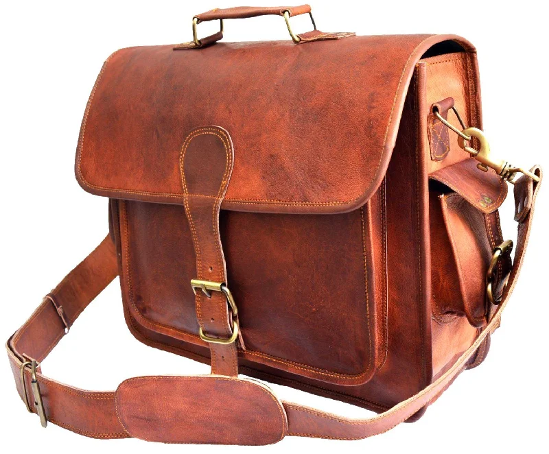 Heavy - Duty Canvas Tool Bag with Multiple Compartments for DIY Enthusiasts Roomy Dreamy Leather Bag