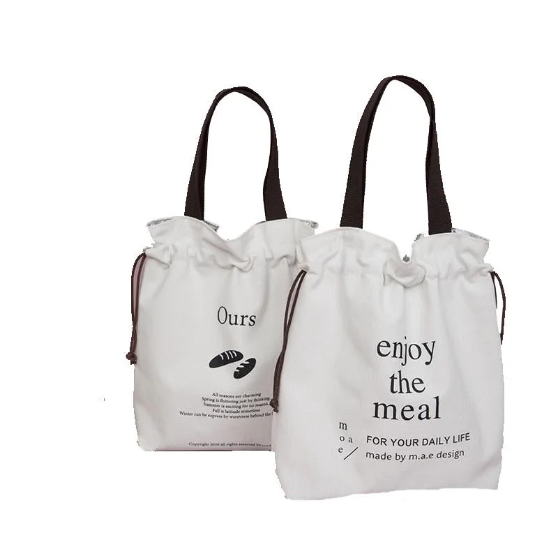 Large Capacity Canvas Tote Bag for Grocery Shopping with Reinforced Handles Canvas Lunch Bag Large Capacity Canvas Tote Bag for Grocery Shopping with Reinforced Handles Canvas Lunch Bag