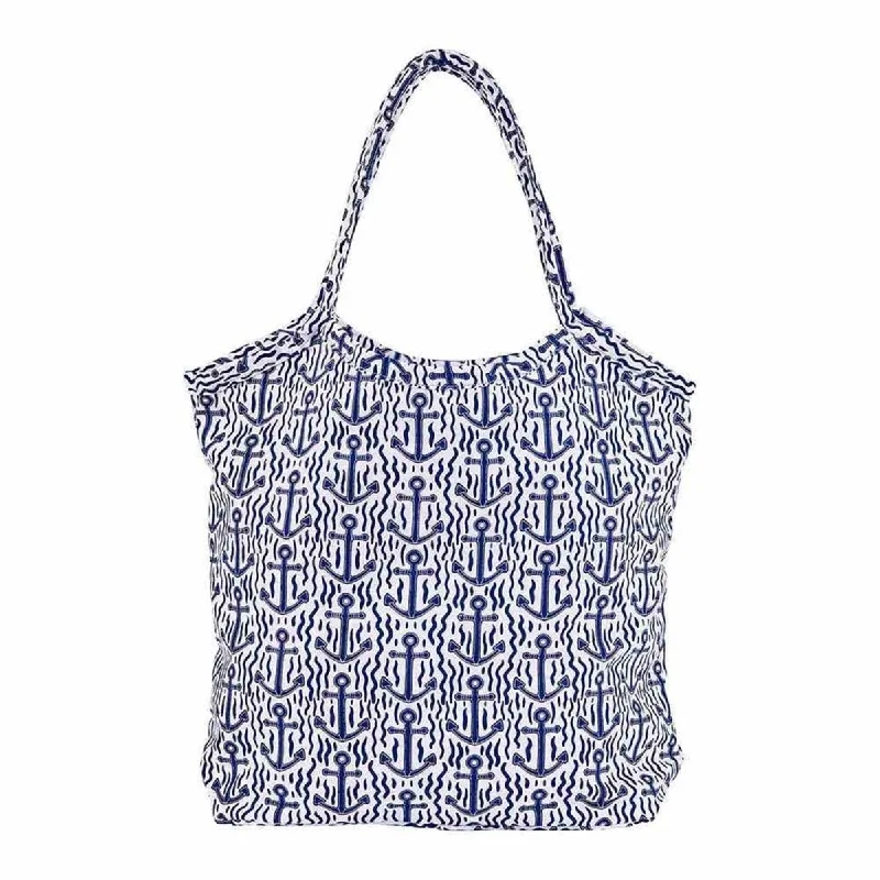 Women's Printed Bucket Bag in Floral Patterns for a Spring - Themed Day at the Park Anchor Bucket Bag Women's Printed Bucket Bag in Floral Patterns for a Spring - Themed Day at the Park Anchor Bucket Bag