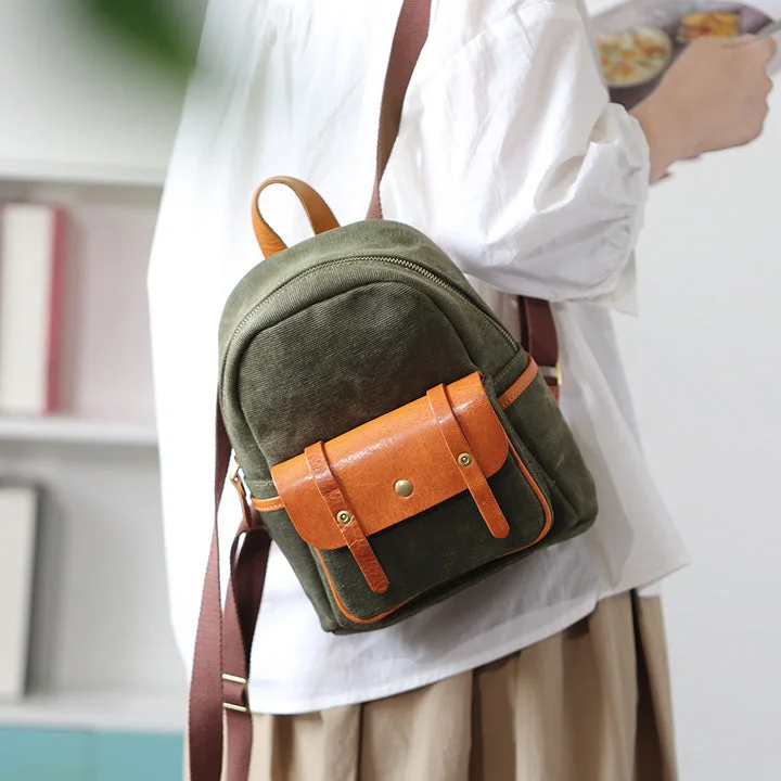 Black Canvas Laptop Messenger Bag for Professional Use Small Womens Brown Leather and Green Canvas Backpack Ladies Rucksack Black Canvas Laptop Messenger Bag for Professional Use Small Womens Brown Leather and Green Canvas Backpack Ladies Rucksack