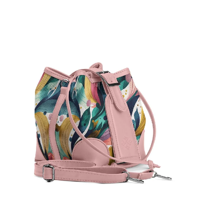 Women's Quilted Bucket Bag in Black with Silver Hardware for a Classic and Timeless Style Rose Bucket Bags Color Flow Women's Quilted Bucket Bag in Black with Silver Hardware for a Classic and Timeless Style Rose Bucket Bags Color Flow