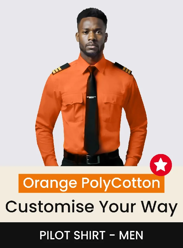 Multicolor Striped Canvas Tote Bag for Beach Trips Custom Orange Pilot Shirt Men
