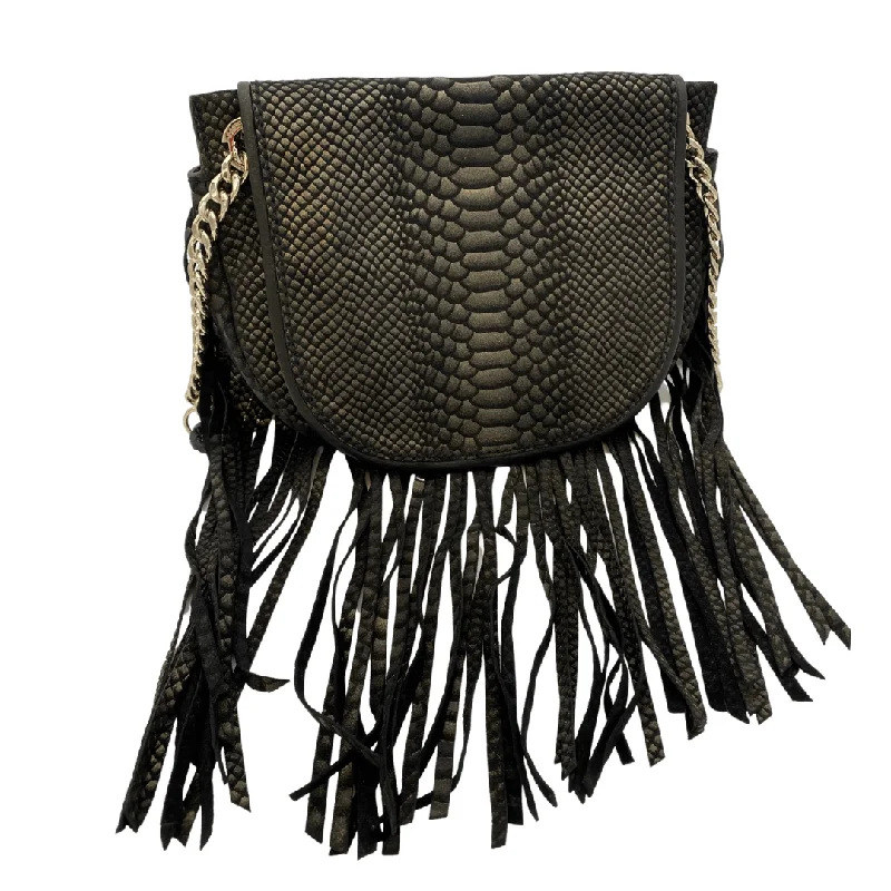 Women's Bucket Bag with Magnetic Closure in Purple for Easy Access RAMY BROOK Fringe Camille Shoulder Bag - Black, New w/Tags Women's Bucket Bag with Magnetic Closure in Purple for Easy Access RAMY BROOK Fringe Camille Shoulder Bag - Black, New w/Tags
