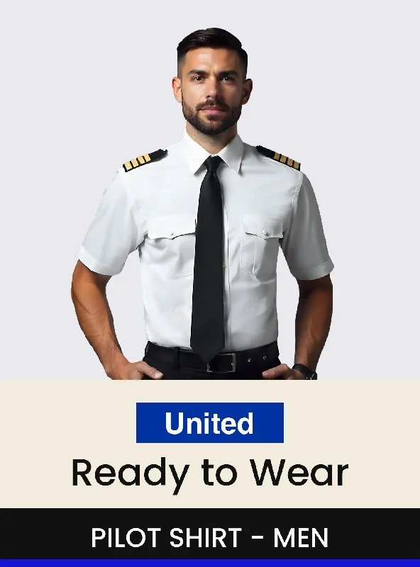 Customizable Canvas Tote Bag for Brand Promotion United Short Sleeve Standard Pilot Shirt Men Customizable Canvas Tote Bag for Brand Promotion United Short Sleeve Standard Pilot Shirt Men