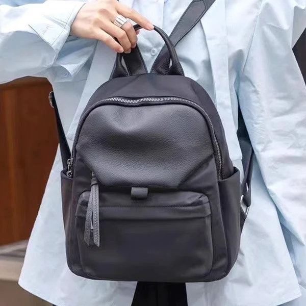 Canvas Drawstring Backpack for Gym and Workout Gear Women’s Lightweight Leather and Nylon Backpack Stylish Waterproof Daypack for Work and Travel Canvas Drawstring Backpack for Gym and Workout Gear Women’s Lightweight Leather and Nylon Backpack Stylish Waterproof Daypack for Work and Travel