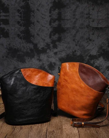 Denim Bucket Bag in Washed Blue with Patchwork for a Vintage - Inspired Look Black Leather Womens Shoulder Bucket Bag Cross Body Bucket Purse Black Barrel Bag Denim Bucket Bag in Washed Blue with Patchwork for a Vintage - Inspired Look Black Leather Womens Shoulder Bucket Bag Cross Body Bucket Purse Black Barrel Bag