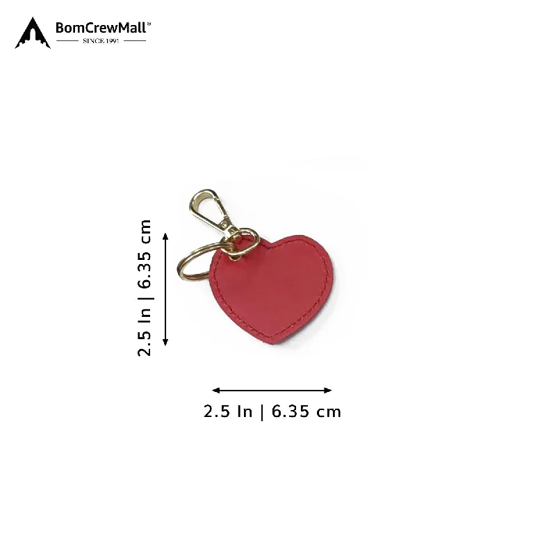 Boho - Style Embroidered Canvas Handbag for Summer Festivals HEART SHAPE BAG TAG - KEY HOLDER- RED Boho - Style Embroidered Canvas Handbag for Summer Festivals HEART SHAPE BAG TAG - KEY HOLDER- RED
