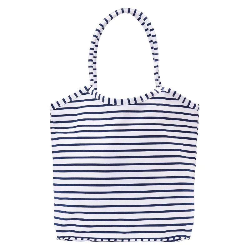 Bucket Bag with Embossed Animal Print in Tan for a Wild and Stylish Statement Bateau Stripe Navy Bucket Bag Bucket Bag with Embossed Animal Print in Tan for a Wild and Stylish Statement Bateau Stripe Navy Bucket Bag
