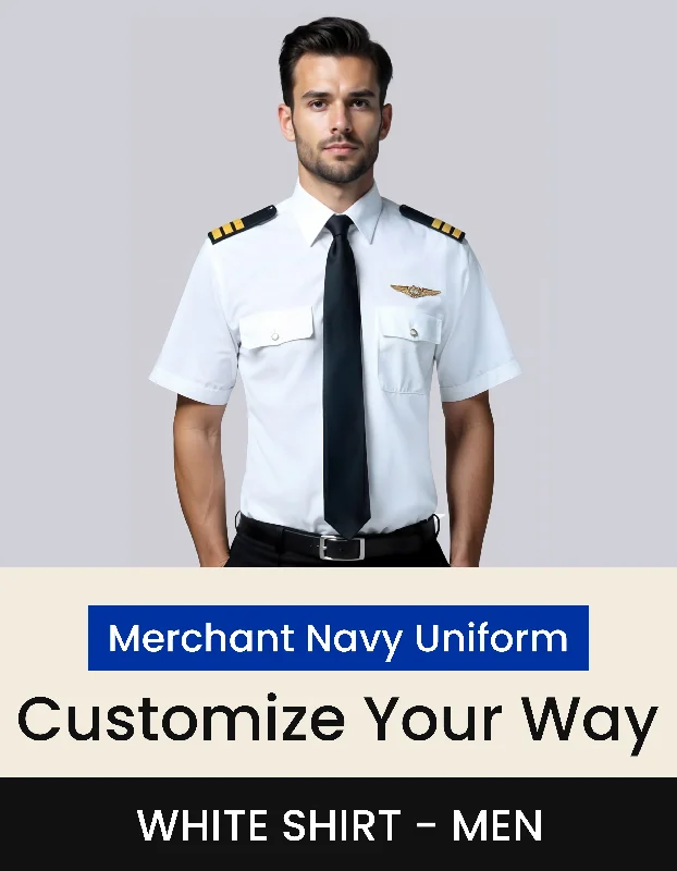 Canvas Bag with Leather Trim for a Stylish and Durable Look Custom Merchant Navy Uniform White Shirt Men Canvas Bag with Leather Trim for a Stylish and Durable Look Custom Merchant Navy Uniform White Shirt Men