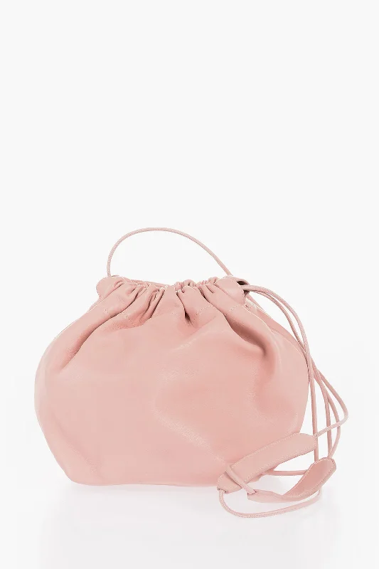 Bucket Bag with Geometric Print in Multicolor for a Contemporary and Eye - Catching Appeal Jil Sander Leather Bucket Bag With Drawstring Bucket Bag with Geometric Print in Multicolor for a Contemporary and Eye - Catching Appeal Jil Sander Leather Bucket Bag With Drawstring