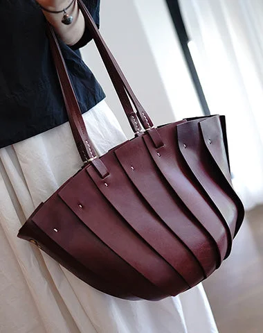 Bucket Bag with Embossed Animal Print in Tan for a Wild and Stylish Statement Vintage Coffee Leather Splicing Bucket Handbag Tote Women Handmade Shoulder Tote Bag for Women