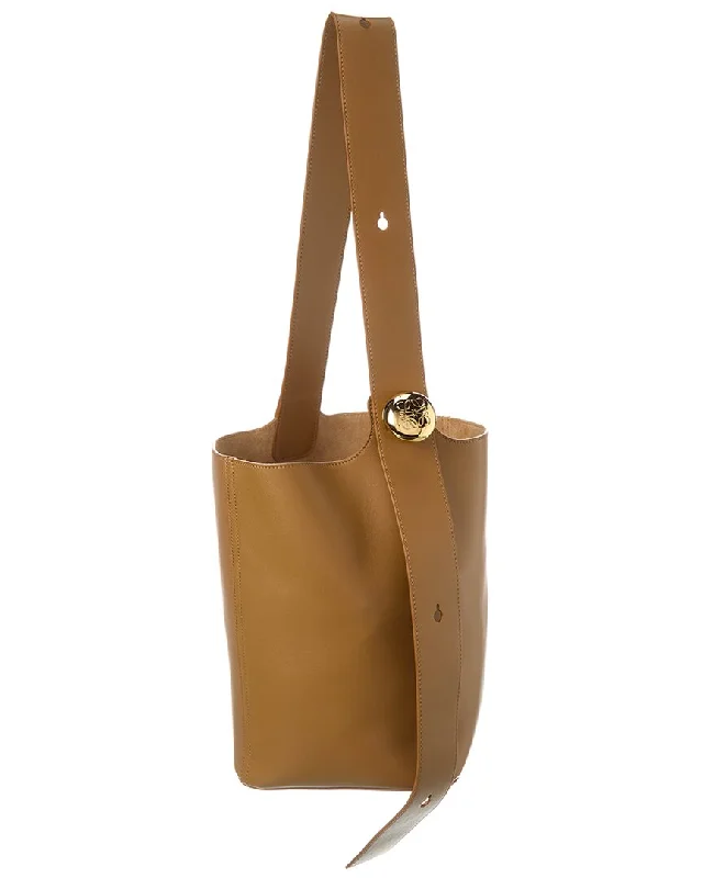 Faux Fur - Lined Bucket Bag in White for a Cozy Winter Accessory Loewe Pebble Medium Leather Bucket Bag Faux Fur - Lined Bucket Bag in White for a Cozy Winter Accessory Loewe Pebble Medium Leather Bucket Bag